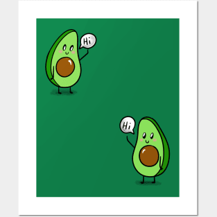 Hi Avocados Posters and Art